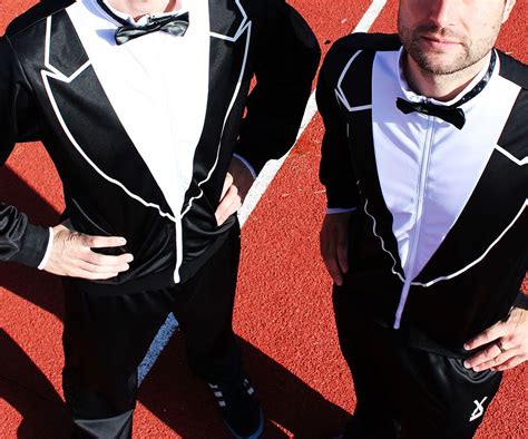 tuxedo tracksuits